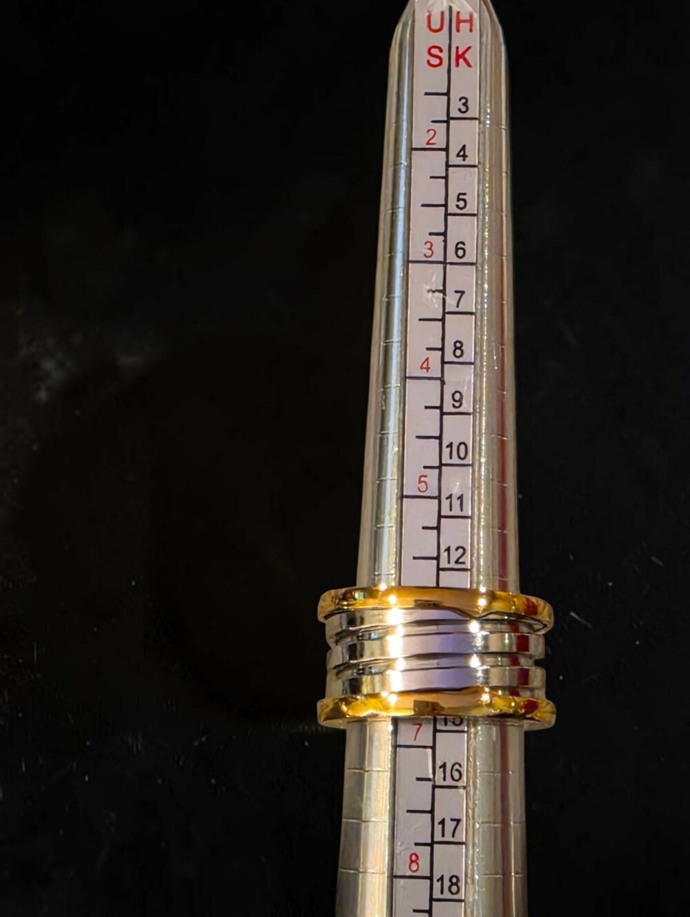 Two Tone Spring Ring - Picture 4 of 7